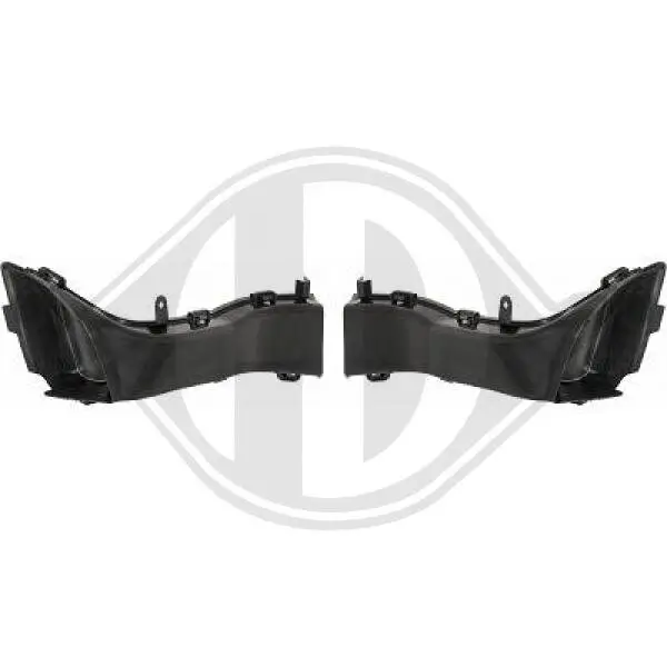 Luftkanal vorne beidseitig DIEDERICHS ZUB00323