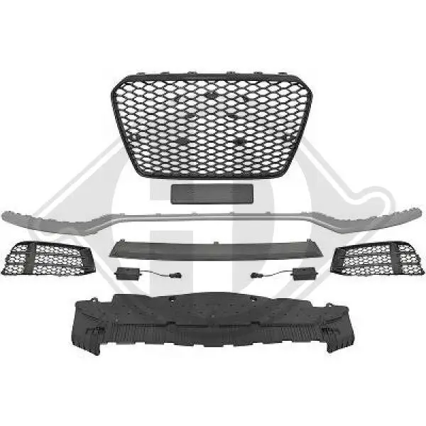 Zier-/Schutzleiste, Stoßfänger vorne DIEDERICHS ZUB00349