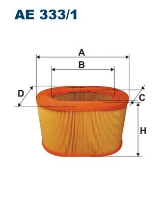 Luftfilter FILTRON AE 333/1