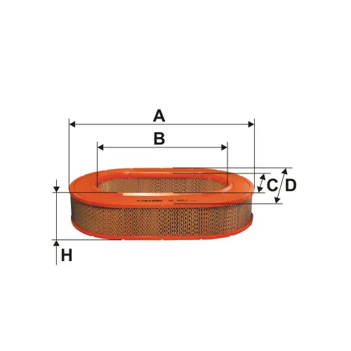 Luftfilter FILTRON AE 345/1 Bild Luftfilter FILTRON AE 345/1