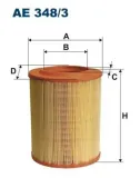 Luftfilter FILTRON AE 348/3