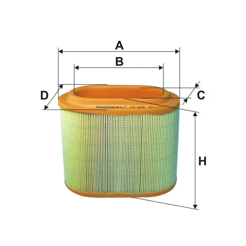 Luftfilter FILTRON AE 358 Bild Luftfilter FILTRON AE 358