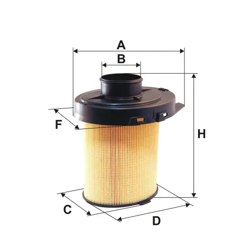 Luftfilter FILTRON AK 246 Bild Luftfilter FILTRON AK 246