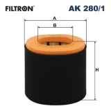 Luftfilter FILTRON AK 280/1