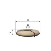 Luftfilter FILTRON AK 337 Bild Luftfilter FILTRON AK 337