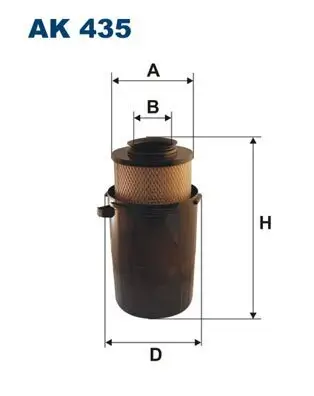 Luftfilter FILTRON AK 435