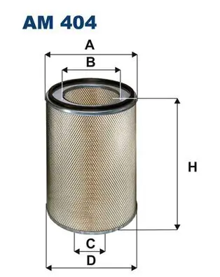 Luftfilter FILTRON AM 404 Bild Luftfilter FILTRON AM 404