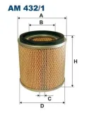 Luftfilter FILTRON AM 432/1