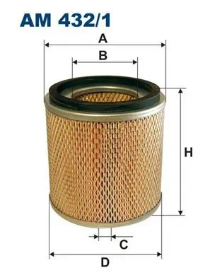 Luftfilter FILTRON AM 432/1 Bild Luftfilter FILTRON AM 432/1