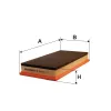 Luftfilter FILTRON AP 003/3 Bild Luftfilter FILTRON AP 003/3