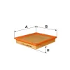 Luftfilter FILTRON AP 003/6 Bild Luftfilter FILTRON AP 003/6