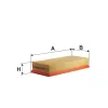 Luftfilter FILTRON AP 004 Bild Luftfilter FILTRON AP 004