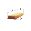 Luftfilter FILTRON AP 004/1 Bild Luftfilter FILTRON AP 004/1