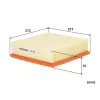 Luftfilter FILTRON AP 006 Bild Luftfilter FILTRON AP 006