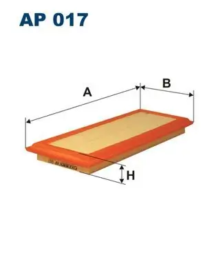Luftfilter FILTRON AP 017