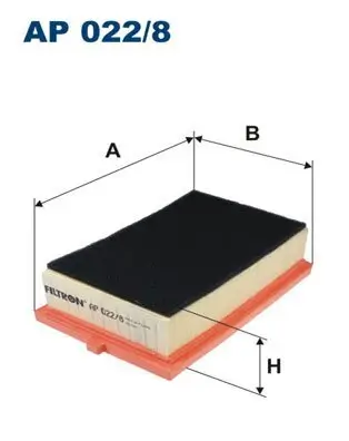 Luftfilter FILTRON AP 022/8