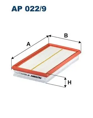 Luftfilter FILTRON AP 022/9 Bild Luftfilter FILTRON AP 022/9