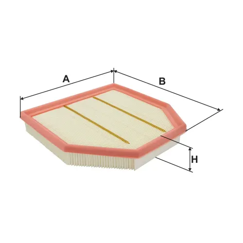 Luftfilter rechts FILTRON AP 025/3 Bild Luftfilter rechts FILTRON AP 025/3