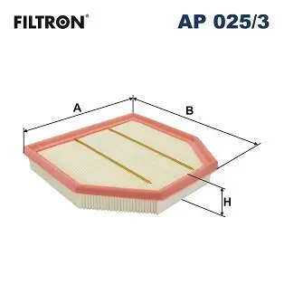 Luftfilter rechts FILTRON AP 025/3 Bild Luftfilter rechts FILTRON AP 025/3