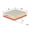Luftfilter FILTRON AP 026/2 Bild Luftfilter FILTRON AP 026/2