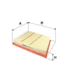 Luftfilter FILTRON AP 026/3 Bild Luftfilter FILTRON AP 026/3
