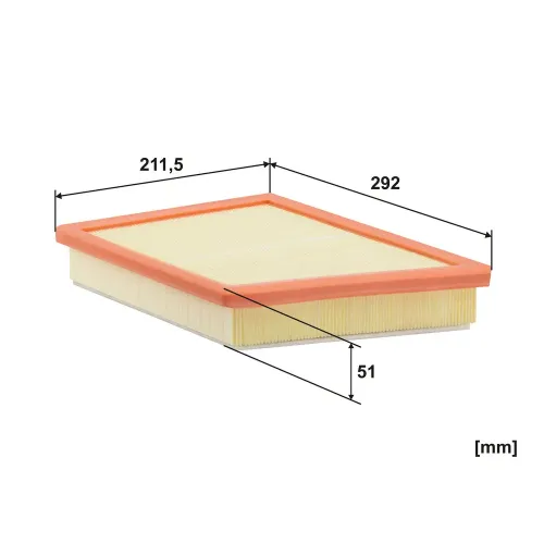 Luftfilter FILTRON AP 026/4 Bild Luftfilter FILTRON AP 026/4