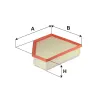 Luftfilter FILTRON AP 026/7 Bild Luftfilter FILTRON AP 026/7