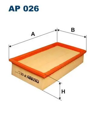 Luftfilter FILTRON AP 026