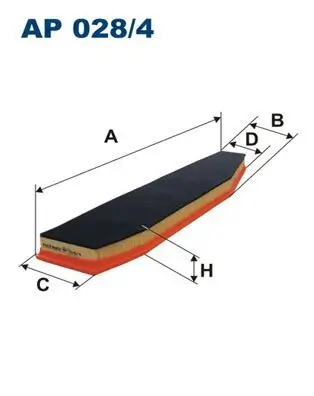 Luftfilter FILTRON AP 028/4