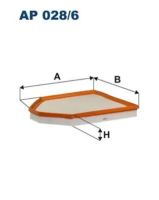 Luftfilter FILTRON AP 028/6