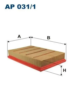 Luftfilter FILTRON AP 031/1