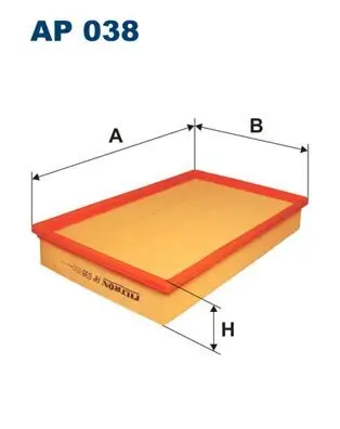 Luftfilter FILTRON AP 038