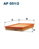 Luftfilter FILTRON AP 051/2