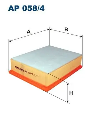 Luftfilter FILTRON AP 058/4