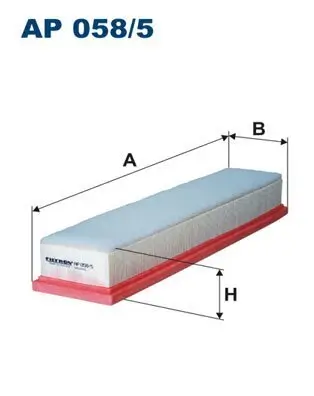 Luftfilter FILTRON AP 058/5 Bild Luftfilter FILTRON AP 058/5