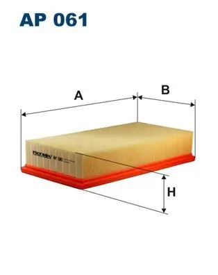 Luftfilter FILTRON AP 061