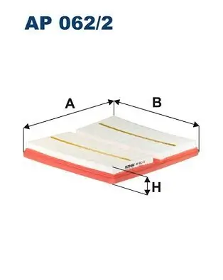 Luftfilter FILTRON AP 062/2