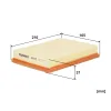 Luftfilter FILTRON AP 071 Bild Luftfilter FILTRON AP 071