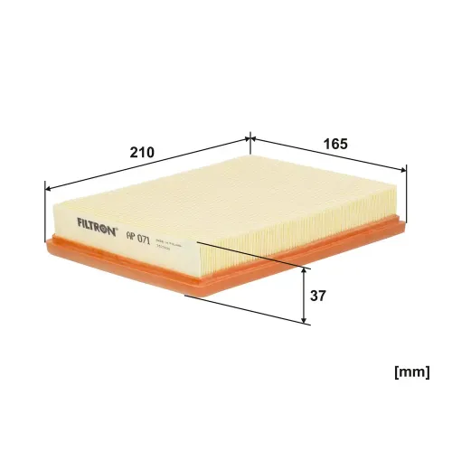 Luftfilter FILTRON AP 071 Bild Luftfilter FILTRON AP 071