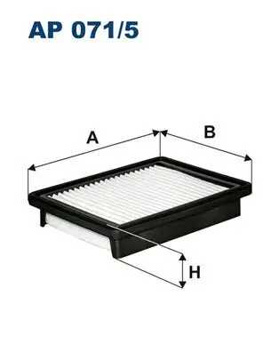 Luftfilter FILTRON AP 071/5 Bild Luftfilter FILTRON AP 071/5