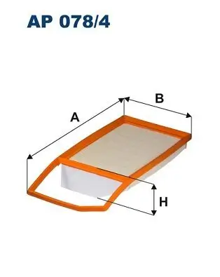 Luftfilter FILTRON AP 078/4