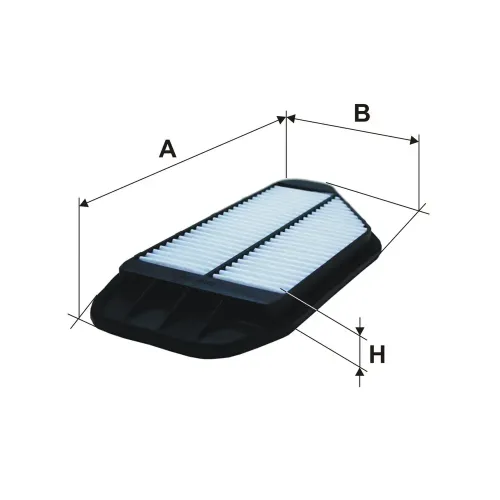 Luftfilter FILTRON AP 082/9 Bild Luftfilter FILTRON AP 082/9