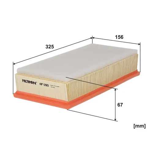 Luftfilter FILTRON AP 090 Bild Luftfilter FILTRON AP 090