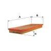 Luftfilter FILTRON AP 092 Bild Luftfilter FILTRON AP 092