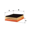 Luftfilter FILTRON AP 098/2 Bild Luftfilter FILTRON AP 098/2