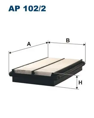 Luftfilter FILTRON AP 102/2 Bild Luftfilter FILTRON AP 102/2