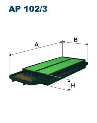 Luftfilter FILTRON AP 102/3 Bild Luftfilter FILTRON AP 102/3