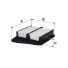 Luftfilter FILTRON AP 102/5 Bild Luftfilter FILTRON AP 102/5