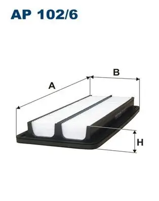Luftfilter FILTRON AP 102/6