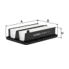 Luftfilter FILTRON AP 103/9 Bild Luftfilter FILTRON AP 103/9